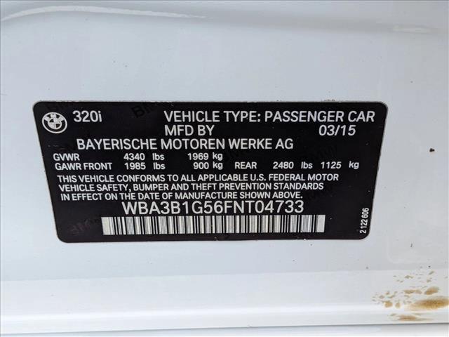 used 2015 BMW 320 car, priced at $10,602