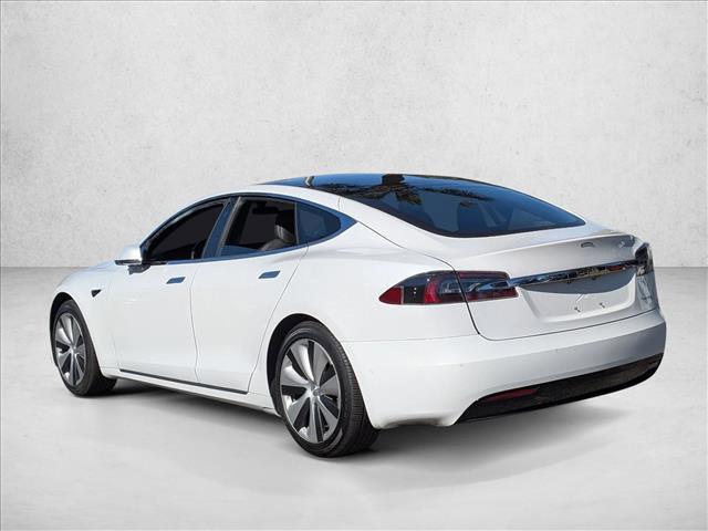 used 2021 Tesla Model S car, priced at $37,298