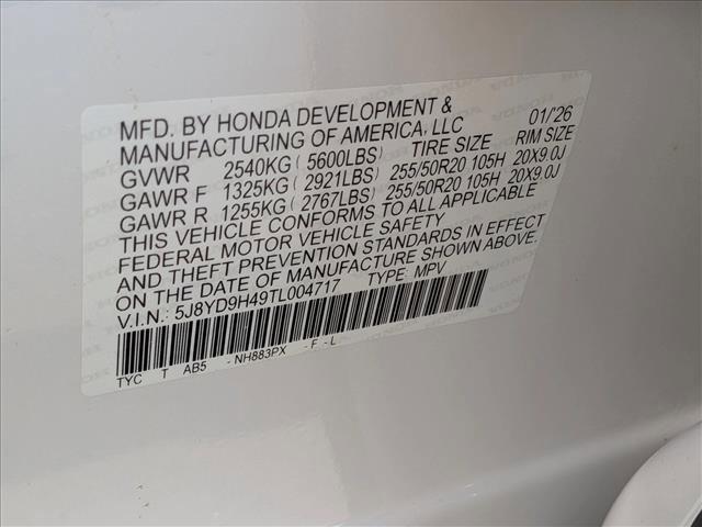 new 2026 Acura MDX car, priced at $59,250