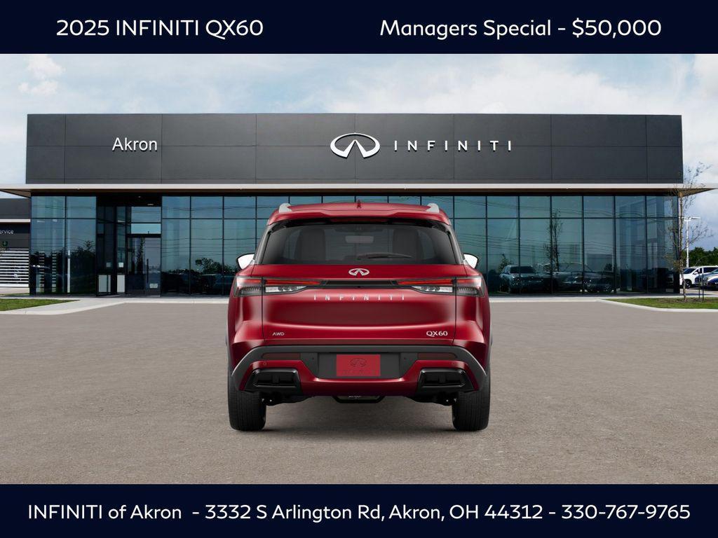 used 2025 INFINITI QX60 car, priced at $50,000
