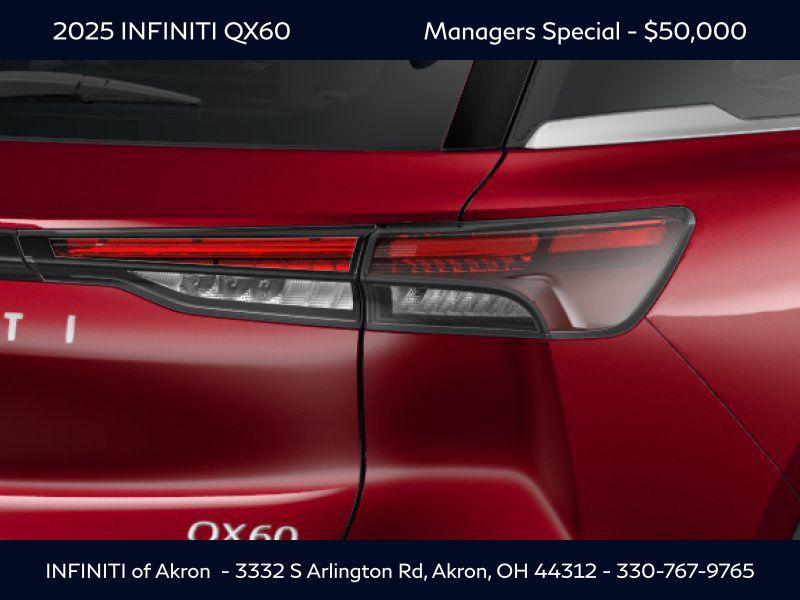 used 2025 INFINITI QX60 car, priced at $50,000