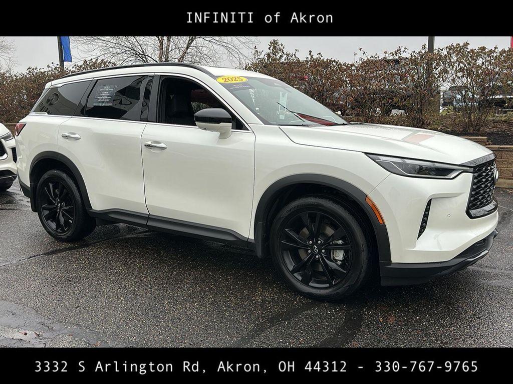 used 2025 INFINITI QX60 car, priced at $55,000