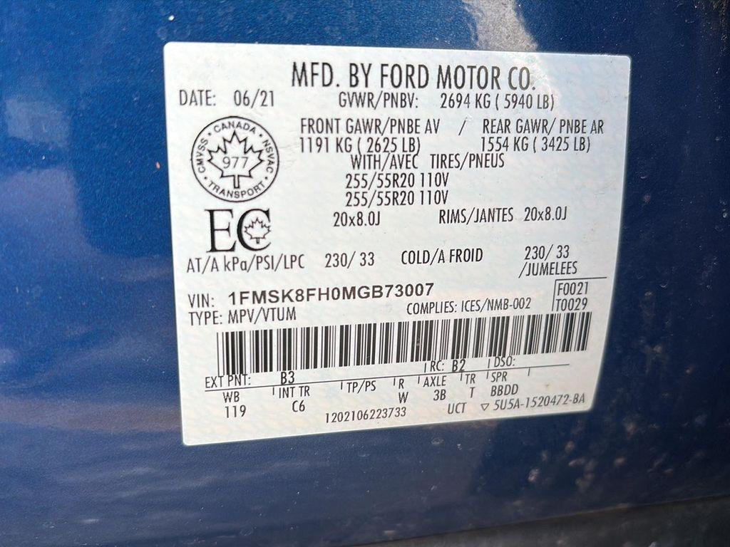 used 2021 Ford Explorer car, priced at $28,991