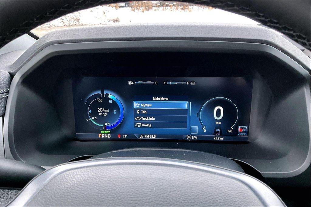 new 2025 Ford F-150 Lightning car, priced at $62,632