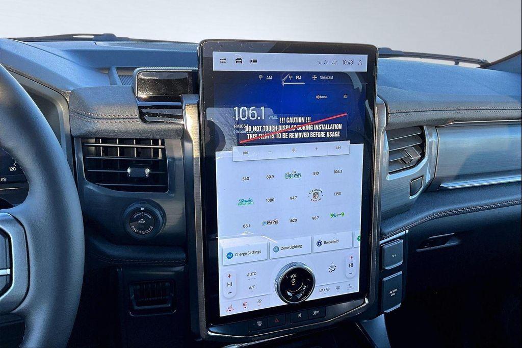 new 2025 Ford F-150 Lightning car, priced at $67,509