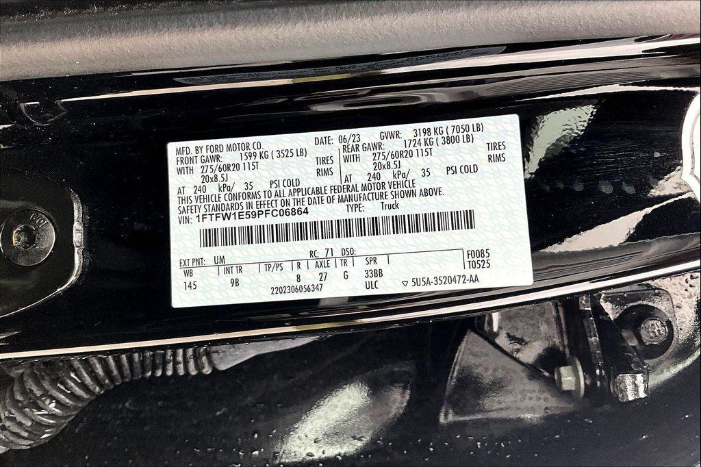 used 2023 Ford F-150 car, priced at $51,991