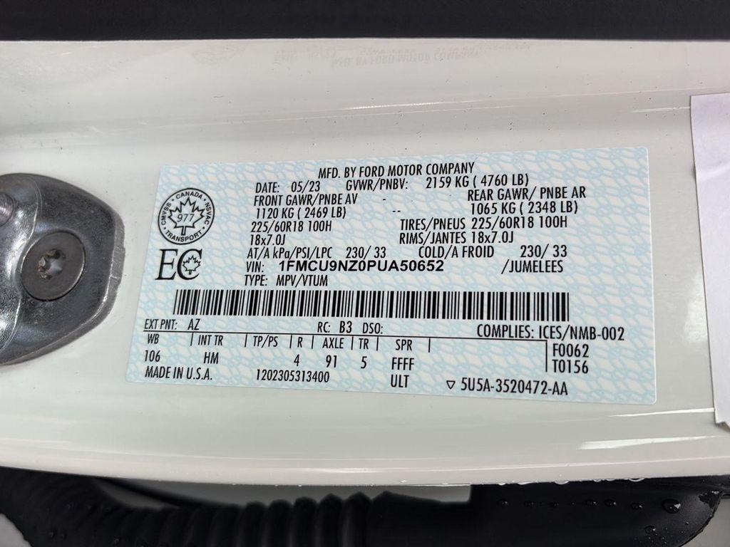 used 2023 Ford Escape car, priced at $24,991