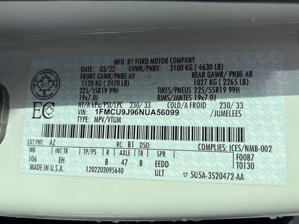 used 2022 Ford Escape car, priced at $22,991