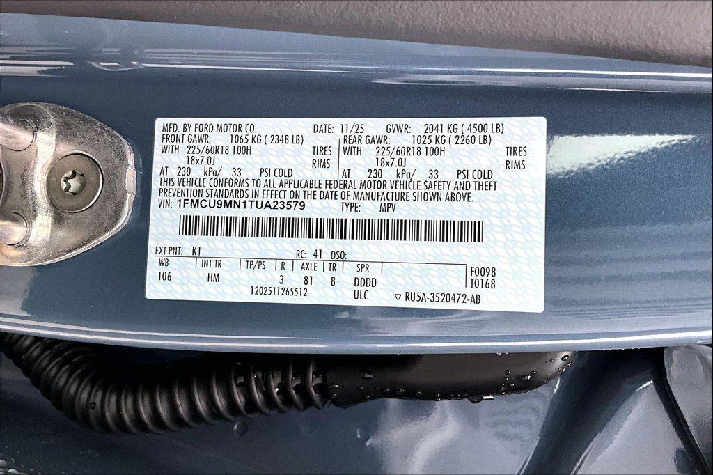 new 2026 Ford Escape car, priced at $32,270