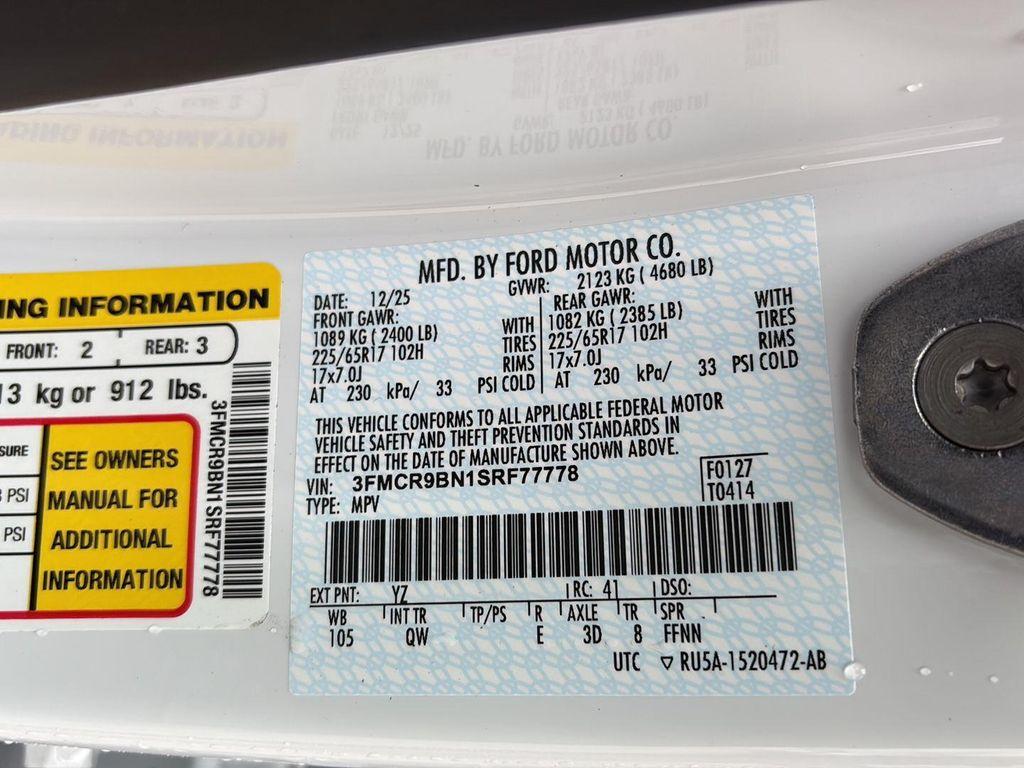 new 2025 Ford Bronco Sport car, priced at $34,003