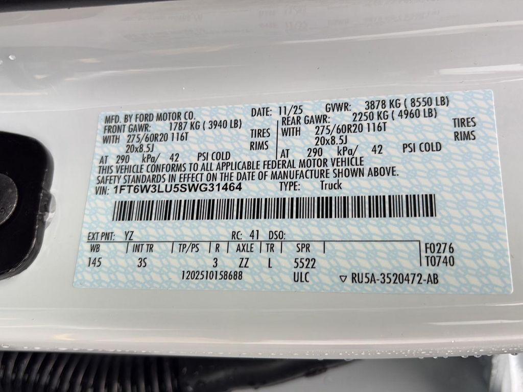 new 2025 Ford F-150 Lightning car, priced at $61,129