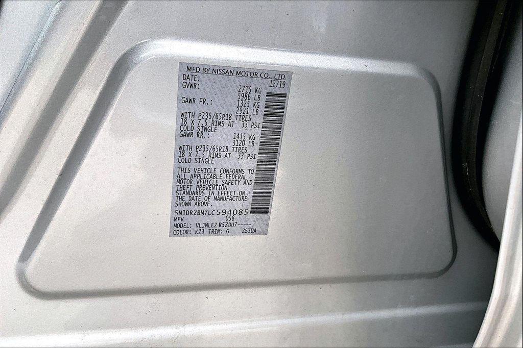 used 2020 Nissan Pathfinder car, priced at $16,591