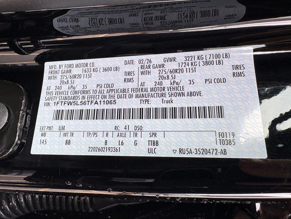 new 2026 Ford F-150 car, priced at $77,415