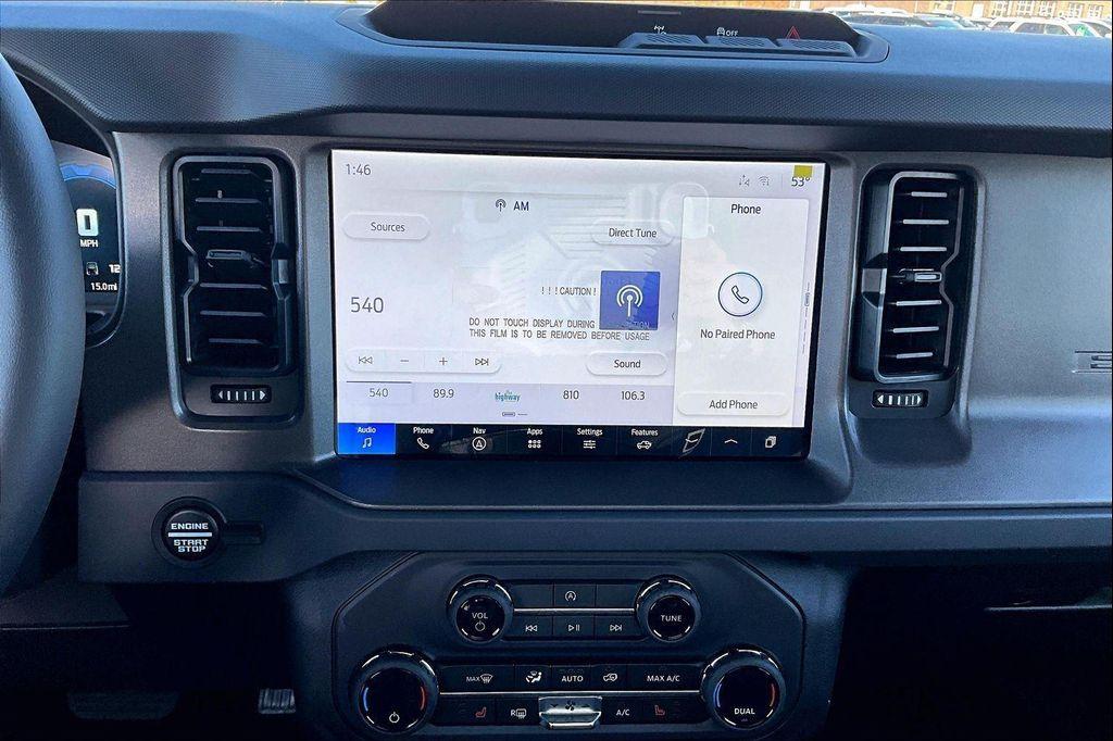 new 2025 Ford Bronco car, priced at $47,405