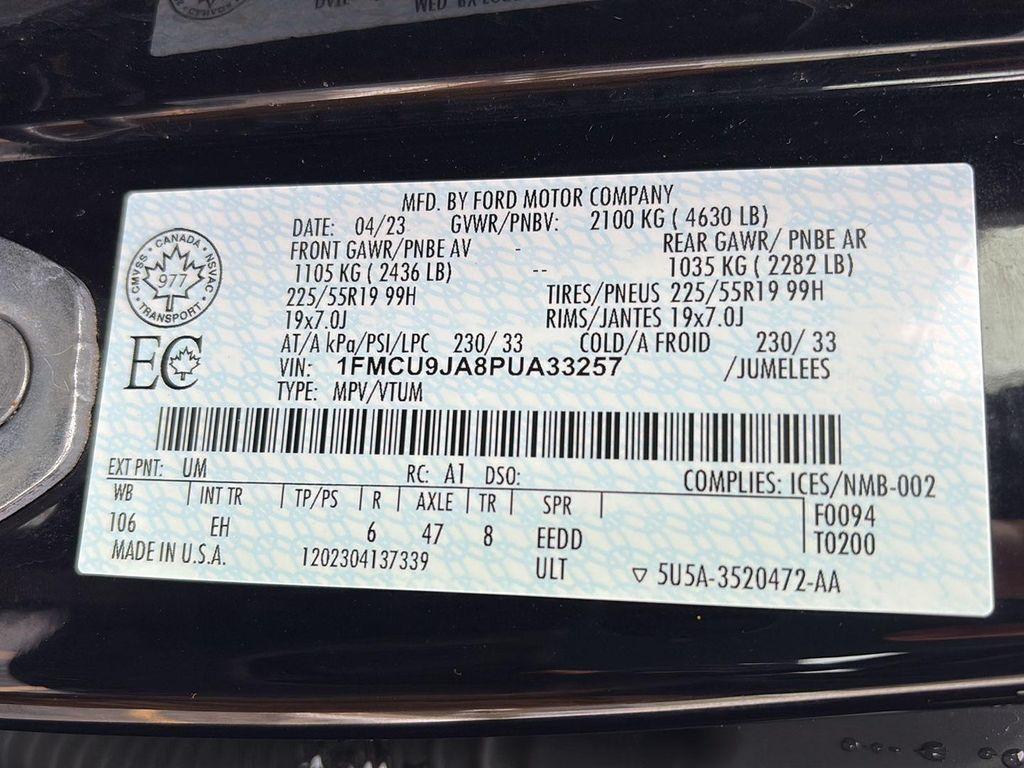 used 2023 Ford Escape car, priced at $22,991