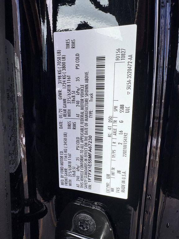 used 2021 Ford F-150 car, priced at $31,991