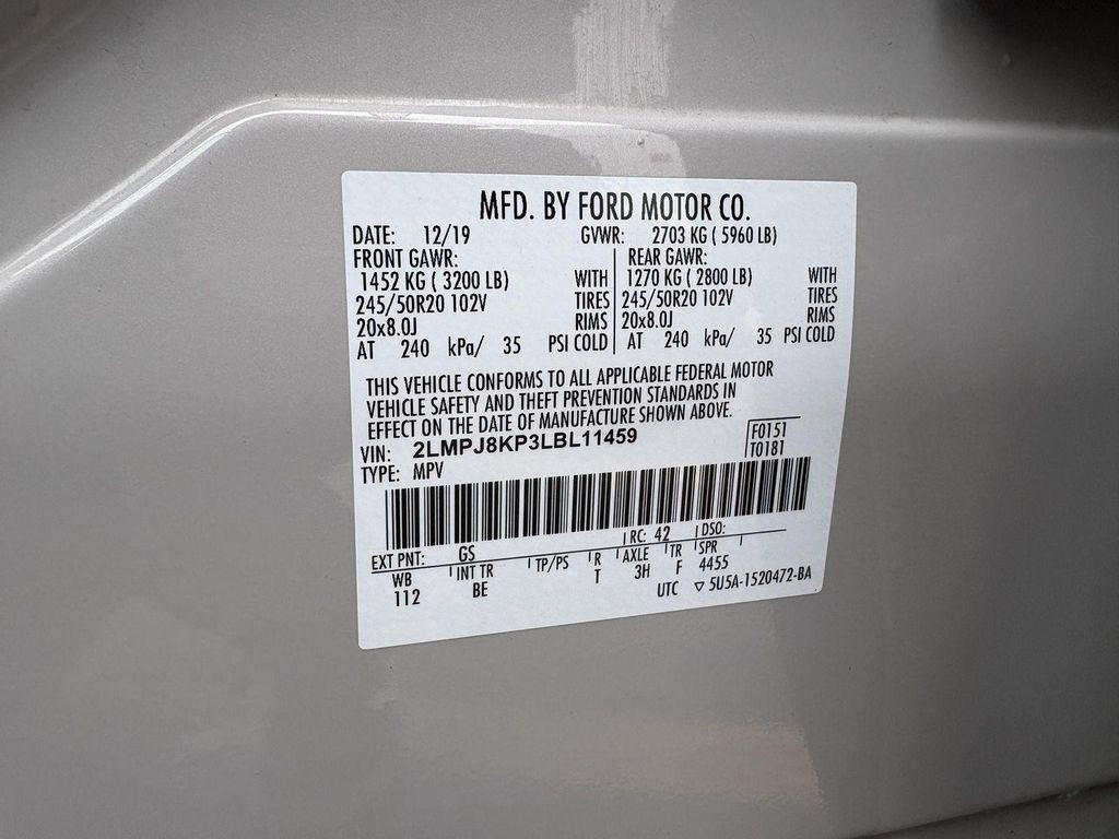 used 2020 Lincoln Nautilus car, priced at $21,991