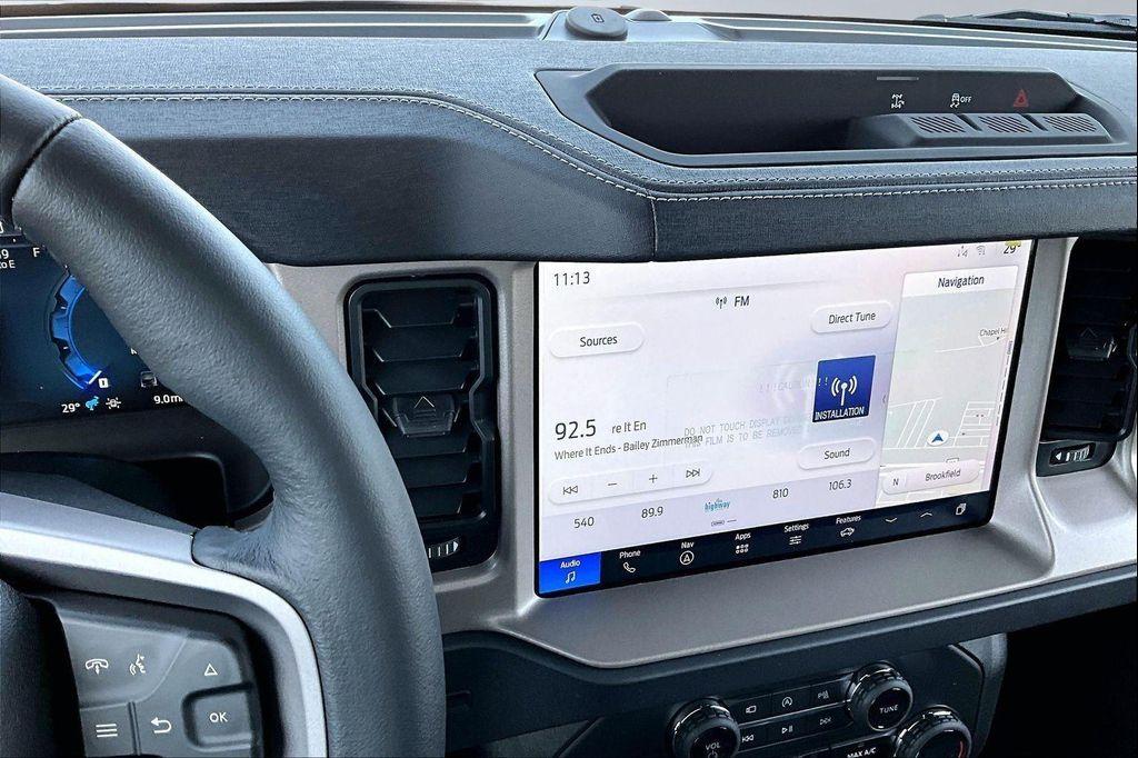 new 2025 Ford Bronco car, priced at $55,654