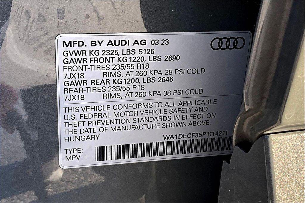 used 2023 Audi Q3 car, priced at $21,991
