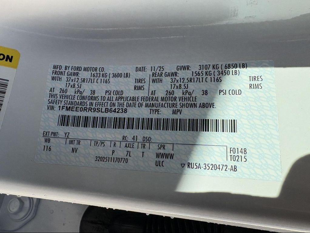 new 2025 Ford Bronco car, priced at $83,847