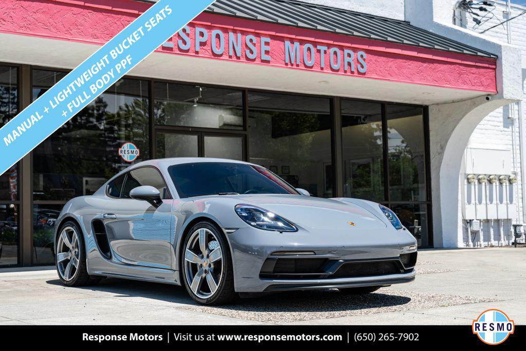 used 2024 Porsche 718 Cayman car, priced at $129,982