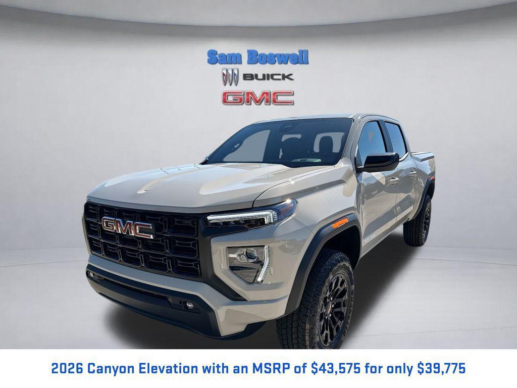 new 2026 GMC Canyon car, priced at $39,775