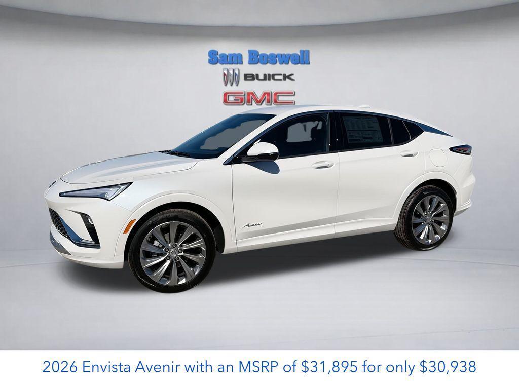 new 2026 Buick Envista car, priced at $30,938