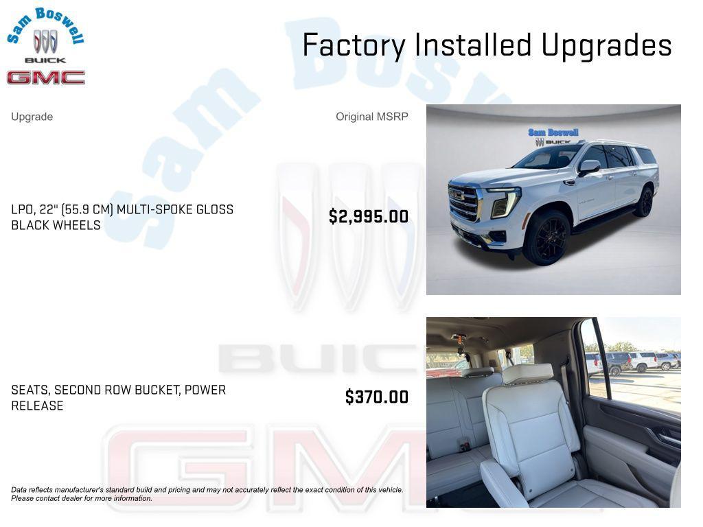 new 2026 GMC Yukon XL car, priced at $79,880