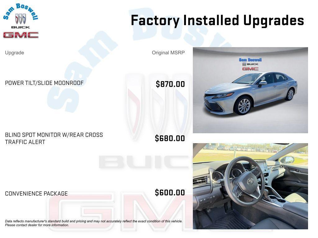 used 2023 Toyota Camry car, priced at $21,360