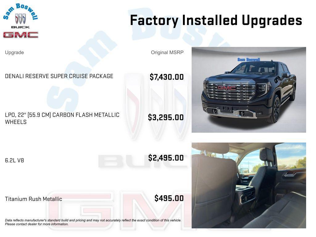 used 2023 GMC Sierra 1500 car, priced at $53,198