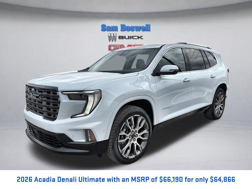 new 2026 GMC Acadia car, priced at $64,866