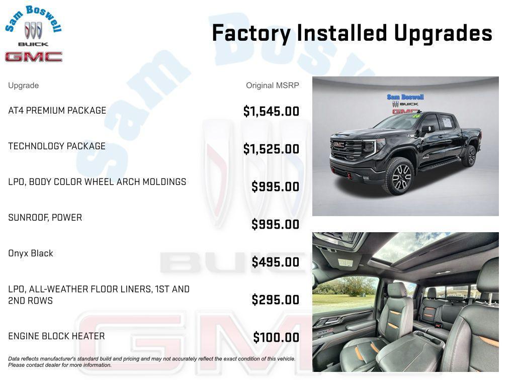 used 2026 GMC Sierra 1500 car, priced at $65,333