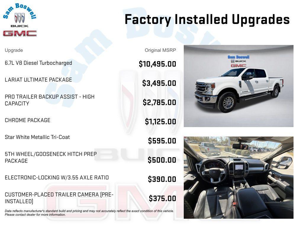 used 2021 Ford F-250 car, priced at $52,480