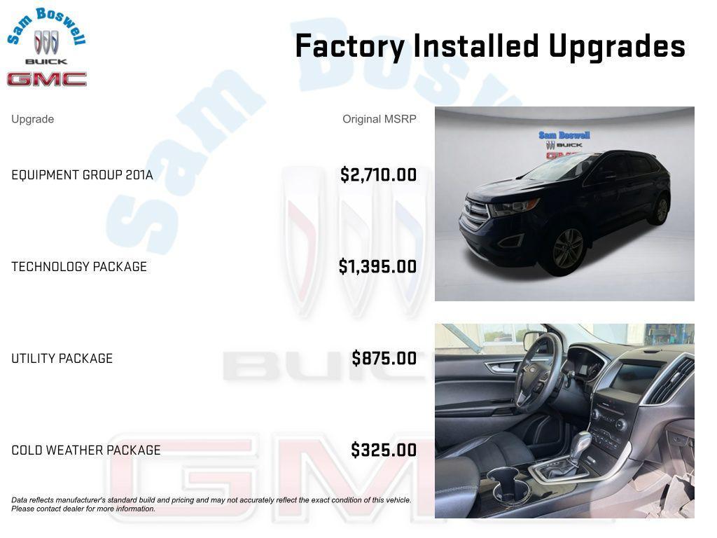 used 2016 Ford Edge car, priced at $8,987