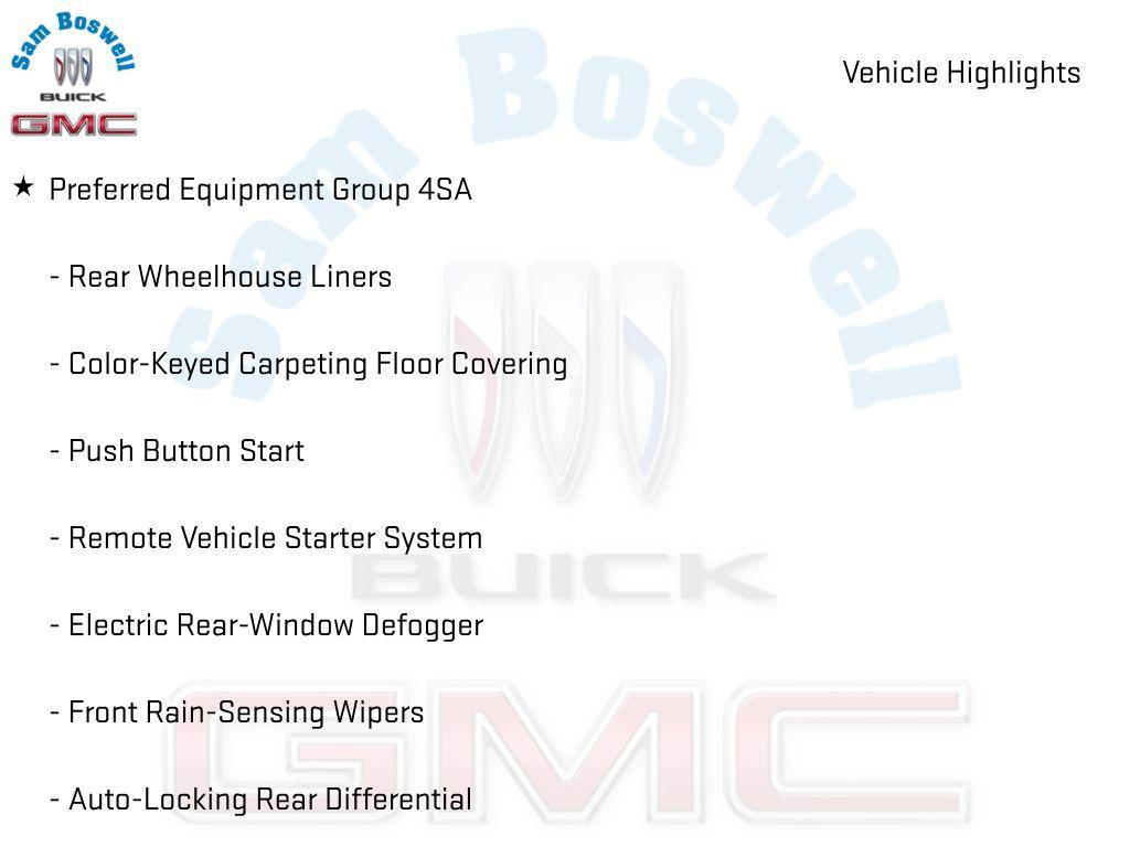 new 2026 GMC Sierra 1500 car, priced at $58,122