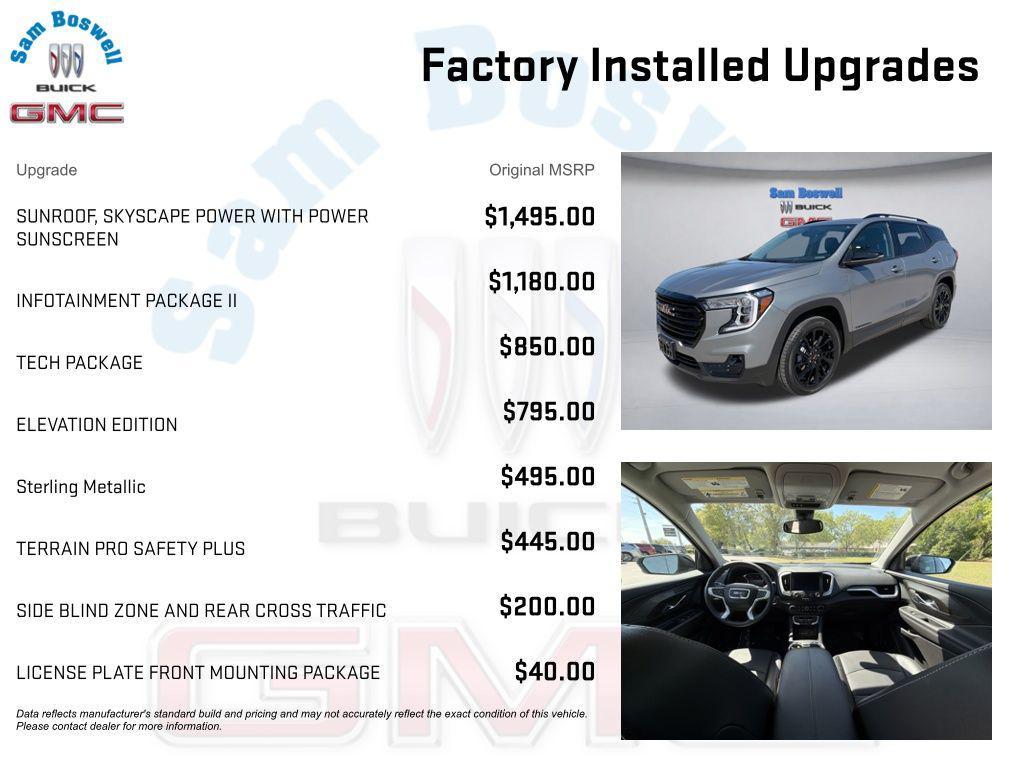 used 2023 GMC Terrain car, priced at $26,759