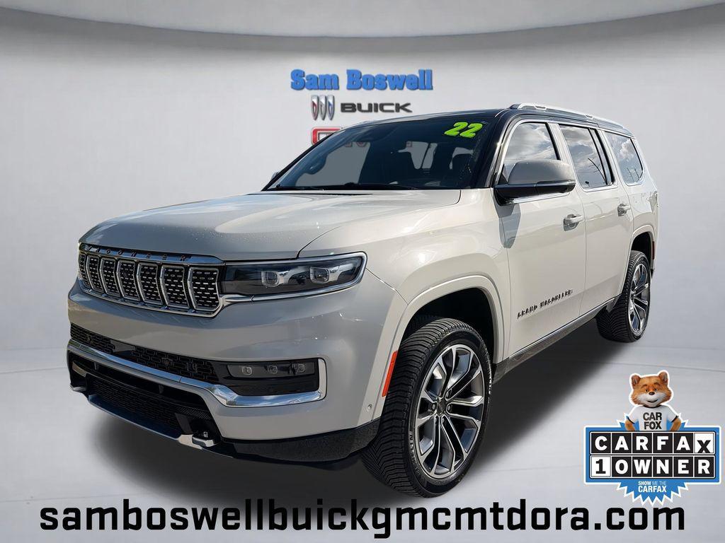 used 2022 Jeep Grand Wagoneer car, priced at $44,253