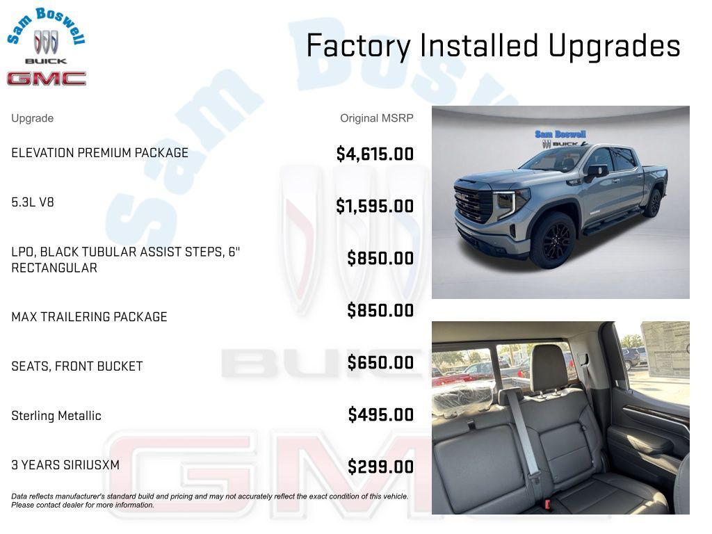 new 2026 GMC Sierra 1500 car, priced at $59,321