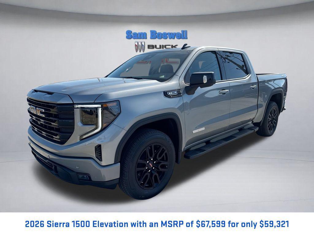 new 2026 GMC Sierra 1500 car, priced at $59,321