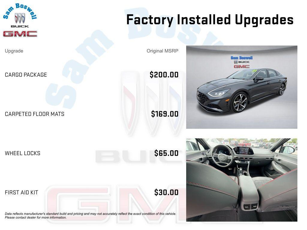 used 2021 Hyundai Sonata car, priced at $17,800