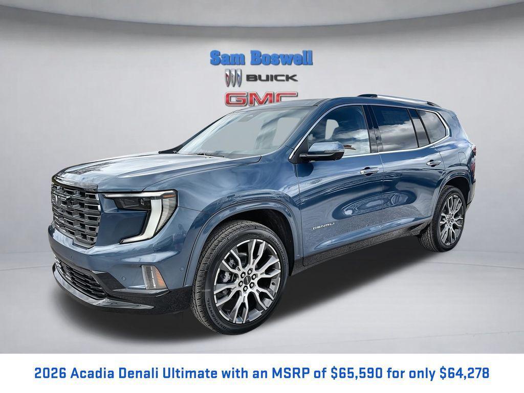 new 2026 GMC Acadia car, priced at $64,278