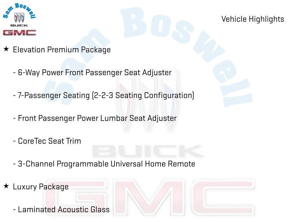 new 2026 GMC Acadia car, priced at $51,737