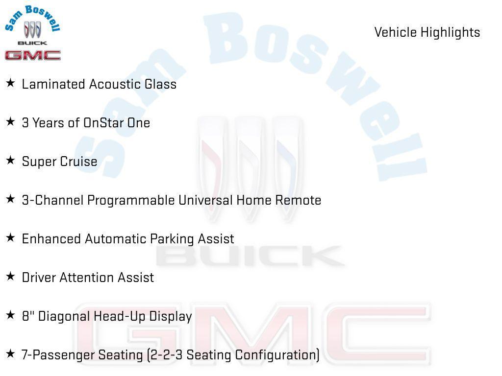 new 2026 GMC Acadia car, priced at $51,737
