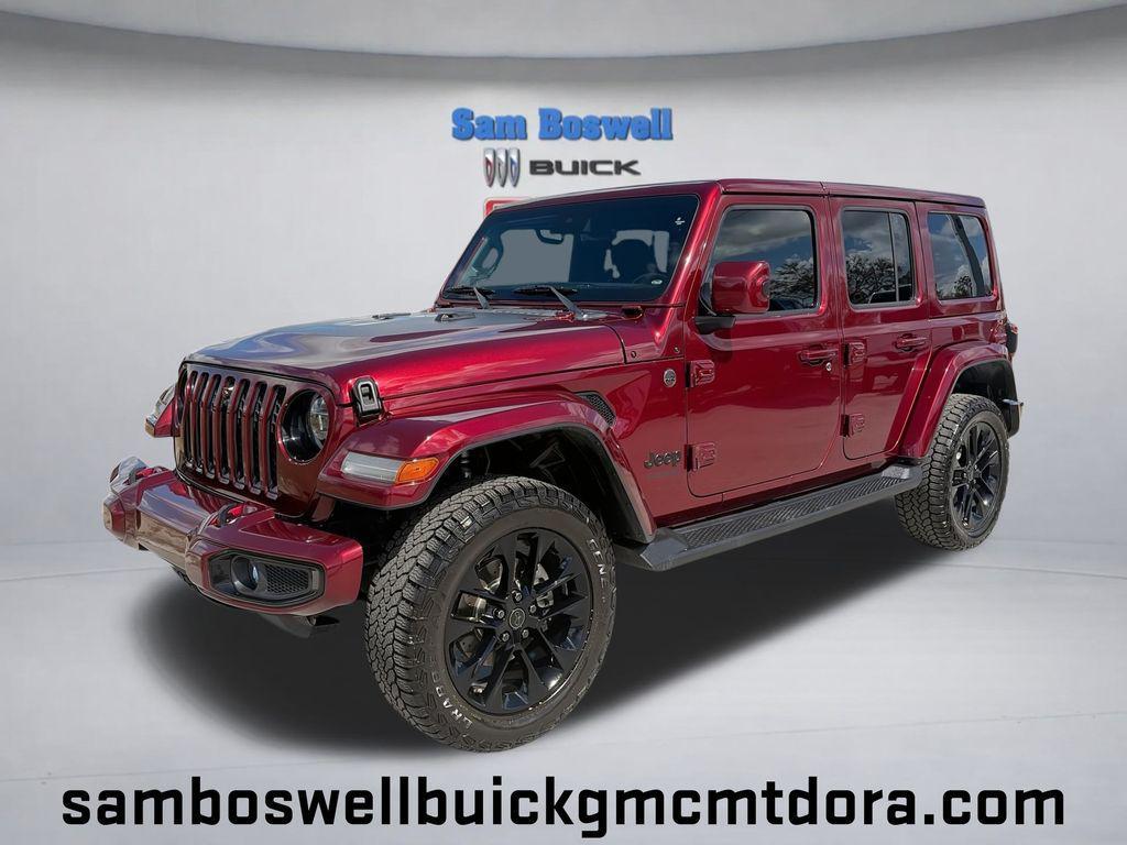 used 2021 Jeep Wrangler Unlimited car, priced at $23,495