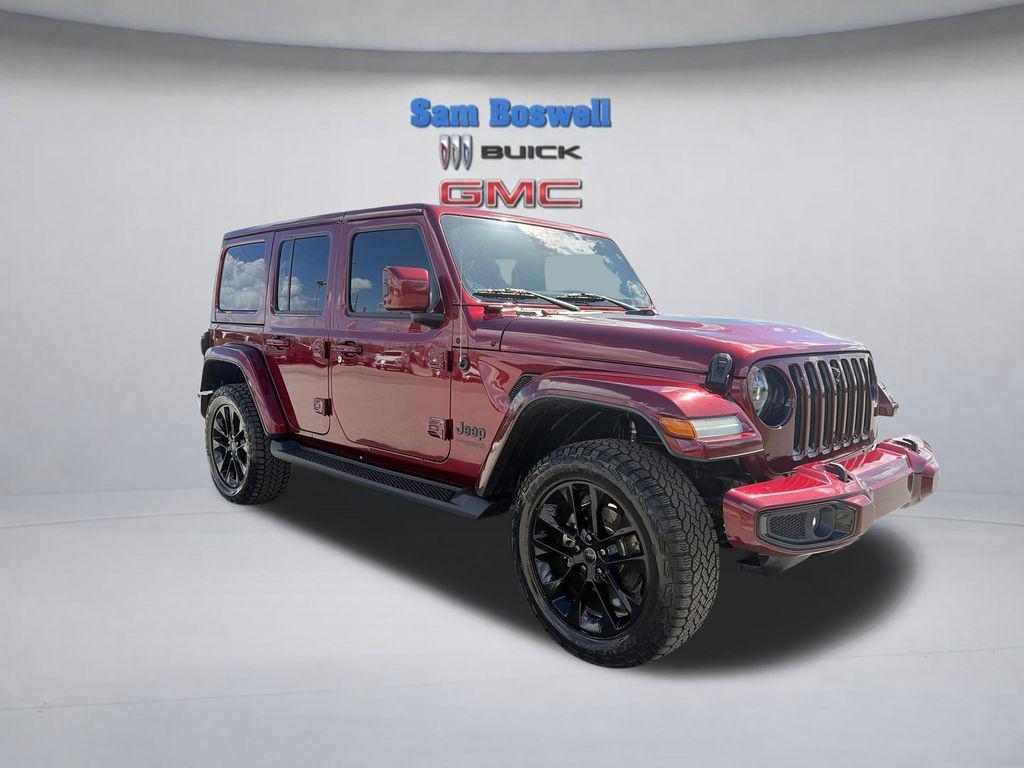 used 2021 Jeep Wrangler Unlimited car, priced at $23,495