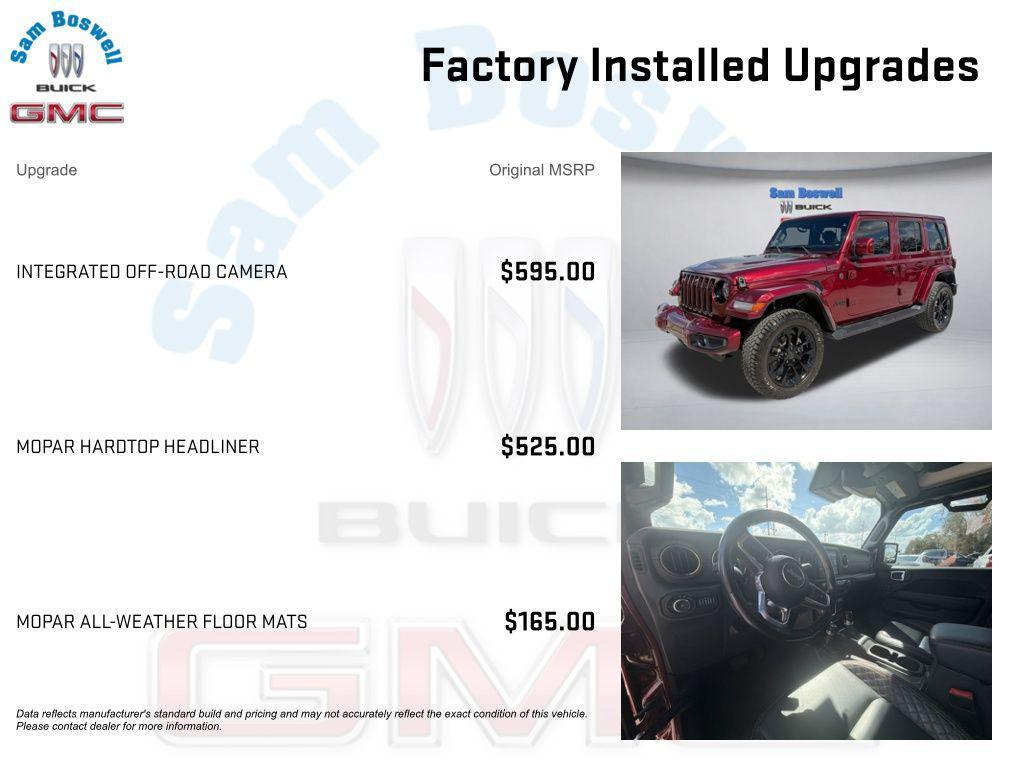 used 2021 Jeep Wrangler Unlimited car, priced at $23,495