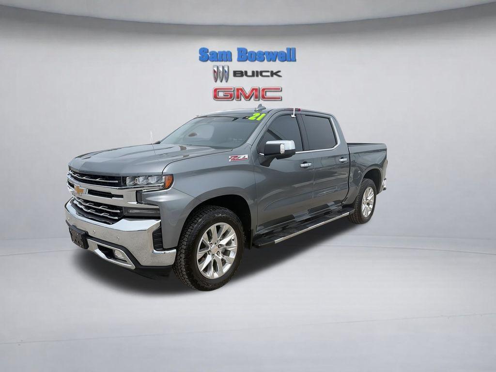 used 2021 Chevrolet Silverado 1500 car, priced at $31,604