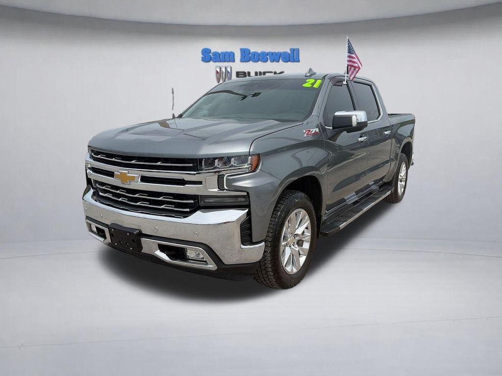 used 2021 Chevrolet Silverado 1500 car, priced at $31,604