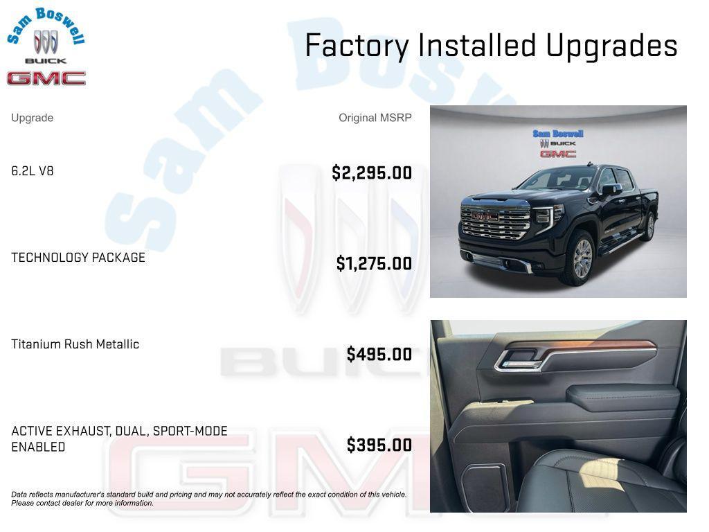 new 2025 GMC Sierra 1500 car, priced at $61,265