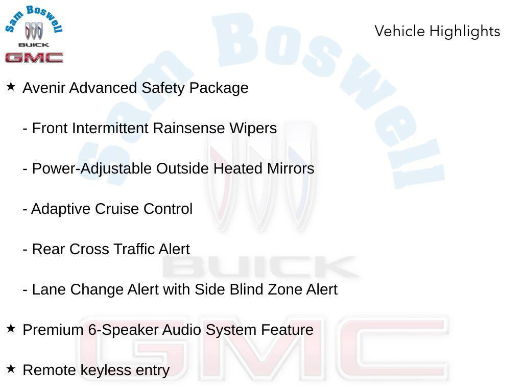 new 2026 Buick Envista car, priced at $30,377